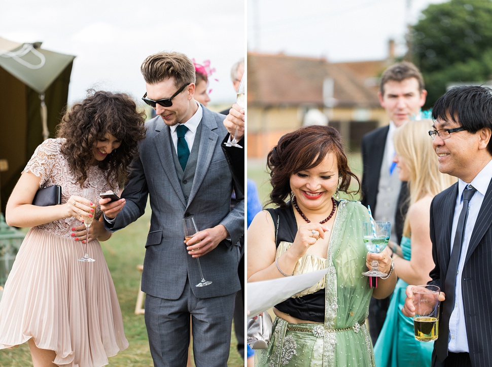 beach tipi wedding photos