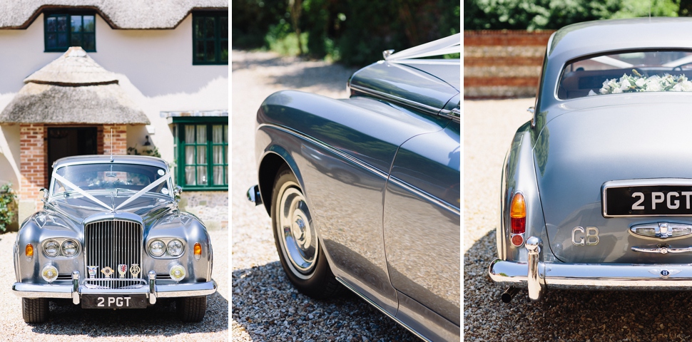 bentley S3 wedding car