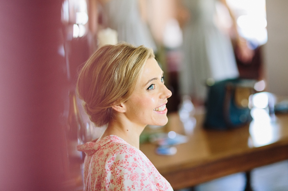 bride getting ready