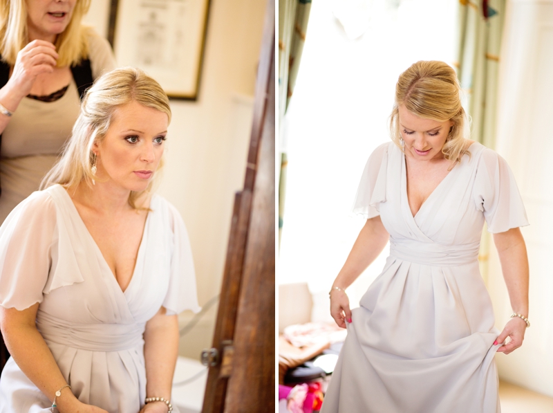 Grey Bridesmaid Dress