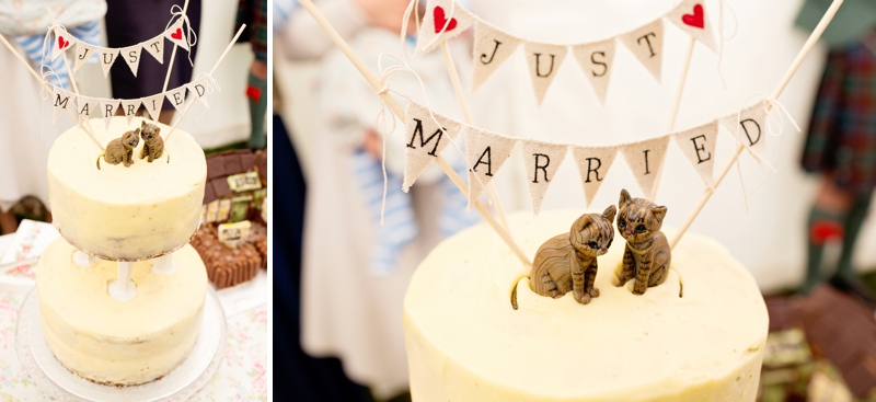 Homemade Wedding cake