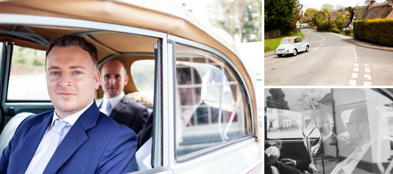 Morris Minor Wedding Car