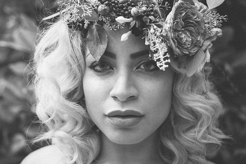 Bohemian Bride Flower Crown