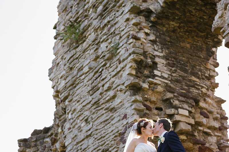 Castle wedding Dorset