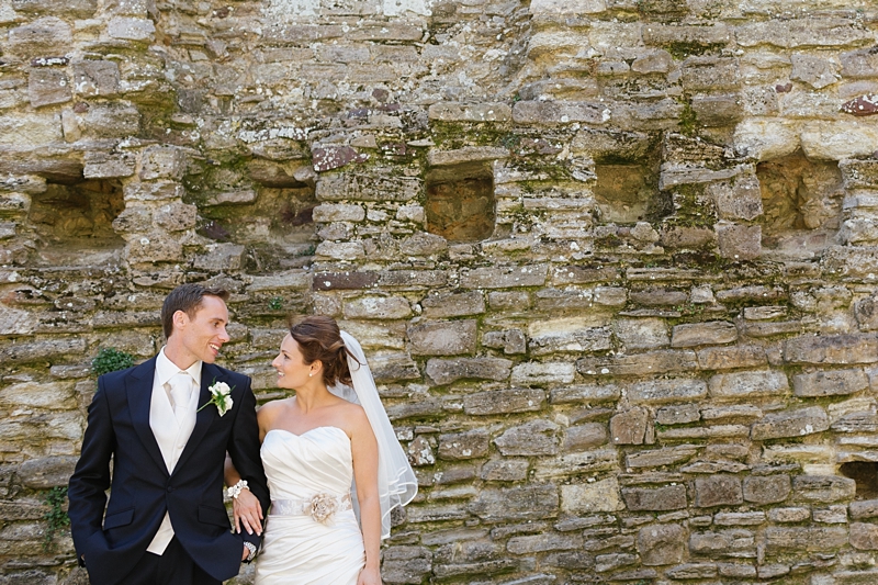 Castle wedding photo