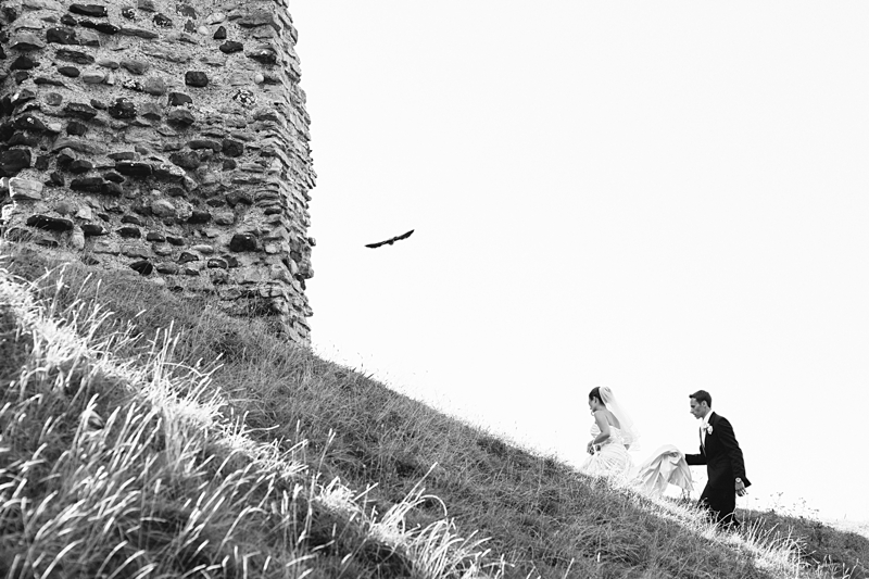 Castle wedding photo