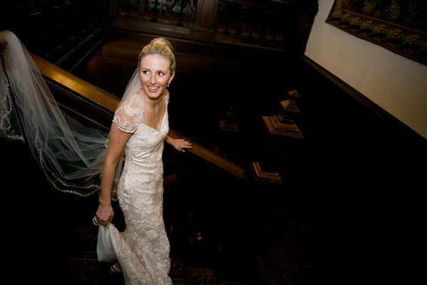 Bride ready to go