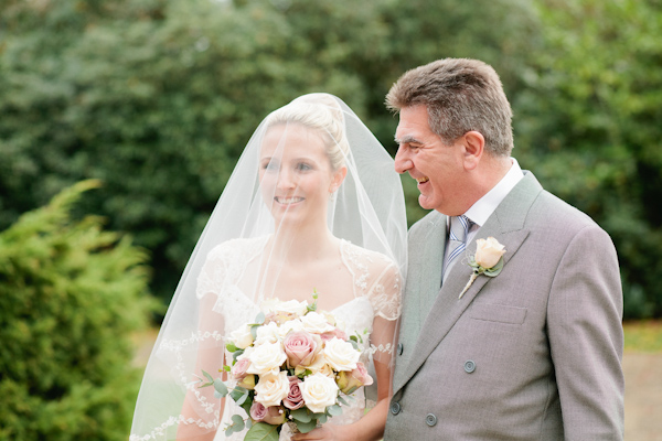 Bride and Father New Forest