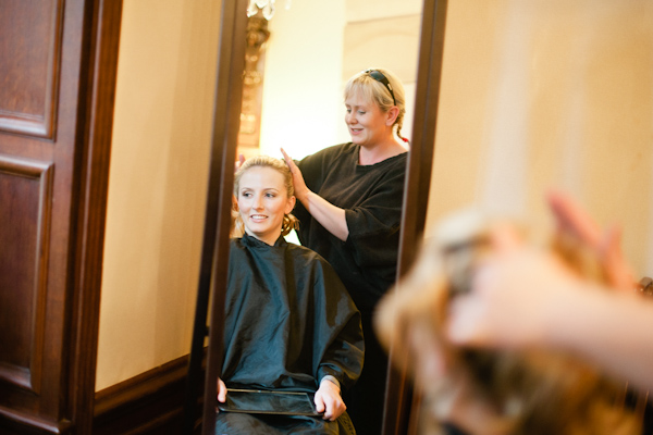 Bridal preparations mirror