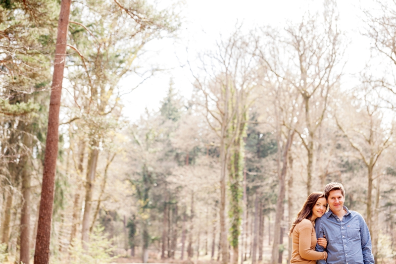 Forest engagement photography