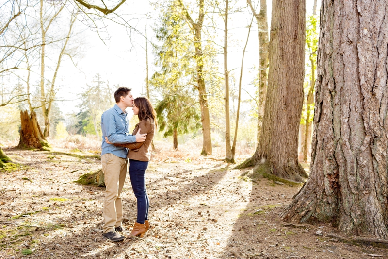 The new forest engagement photography