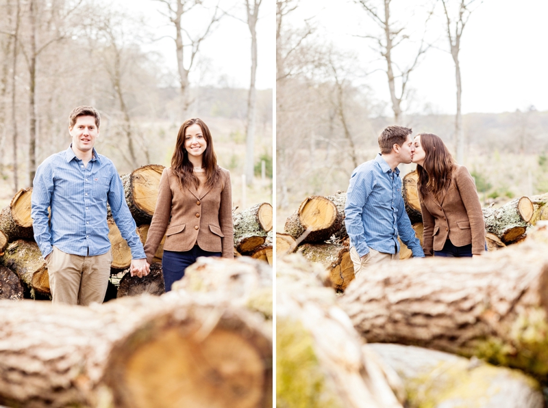 Woodland Engagement Photography