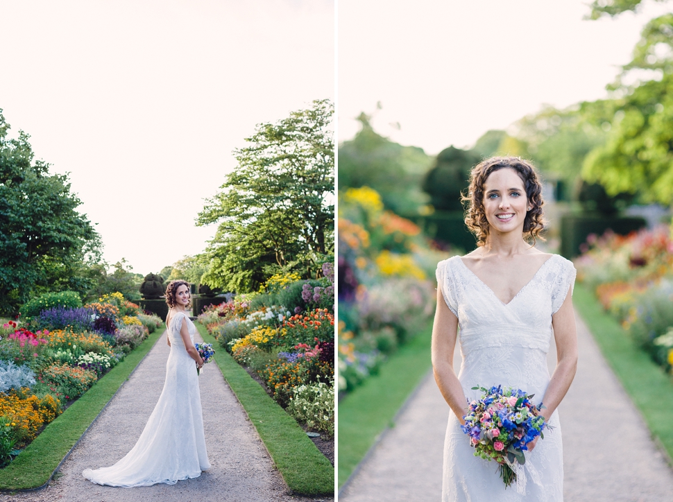 Beautiful bride lace dress