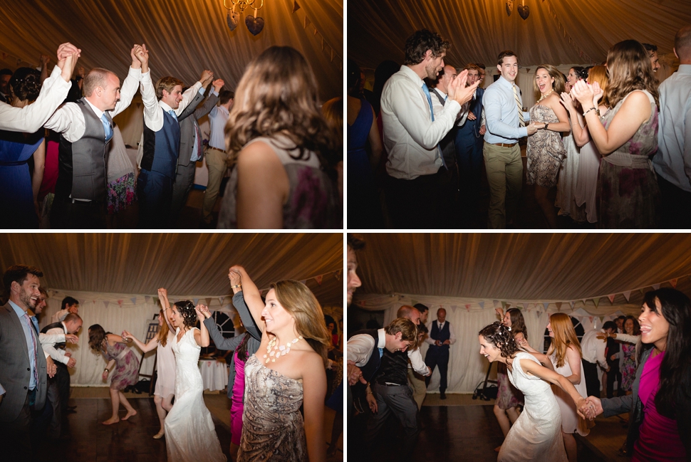 Ceilidh dancing wedding