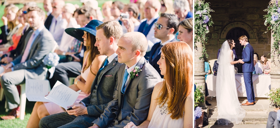 Loggia wedding photo