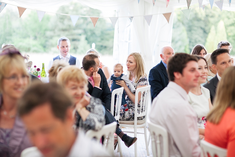 Marquee wedding Nymans Garden