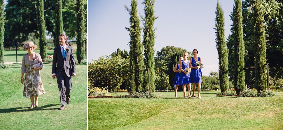 Outdoor garden wedding West Sussex