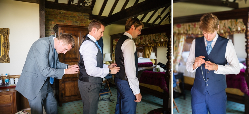 Pocket watch groom