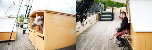 on deck SS Great Britain