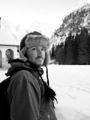 Portrait in the snow