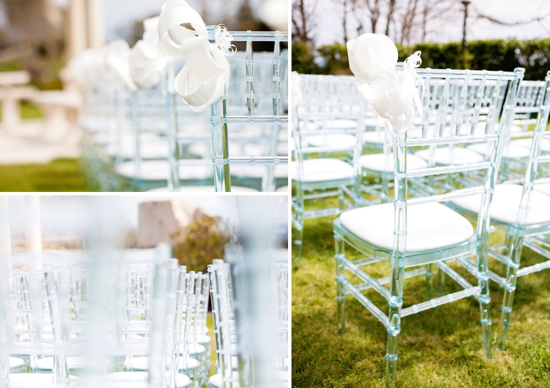 Outdoor wedding chairs