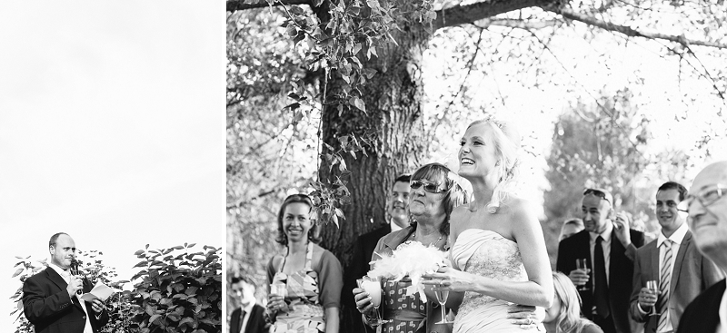 Outdoor Wedding Speeches