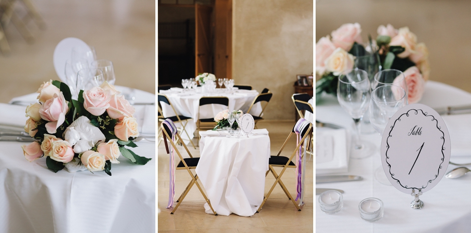 french wedding table decor