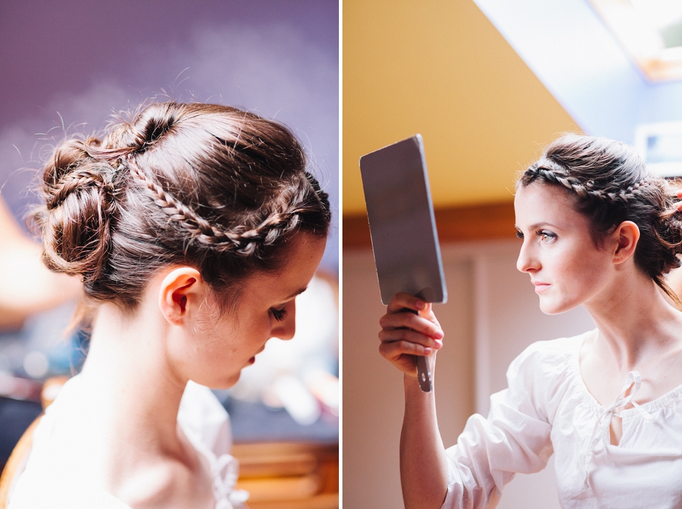 plait wedding hair