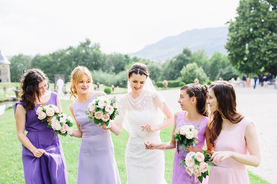 purple bridesmaids dresses