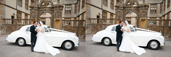 Wedding photograph sherborne Castle