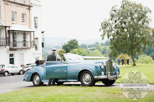 Rolls Royce wedding car