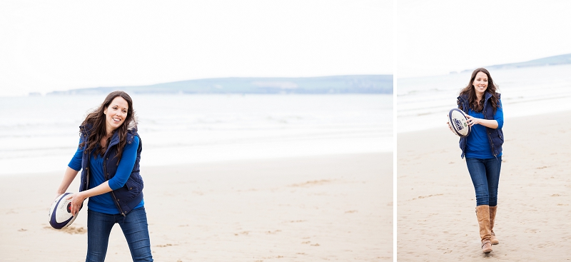 beach engagement photography