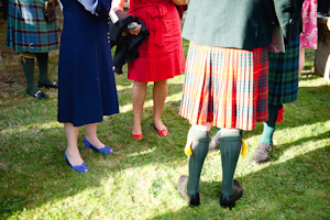 Colourful Kilts and shoes