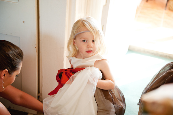 Flower Girl in the morning