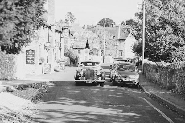 Rolls Royce wedding car