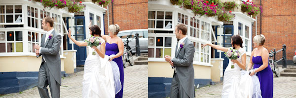 Strolling down Lymington High Street