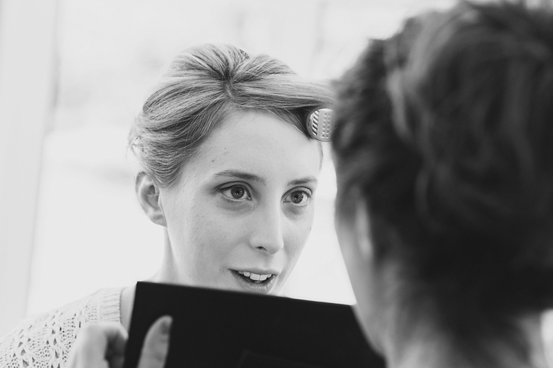 Bride Getting Ready