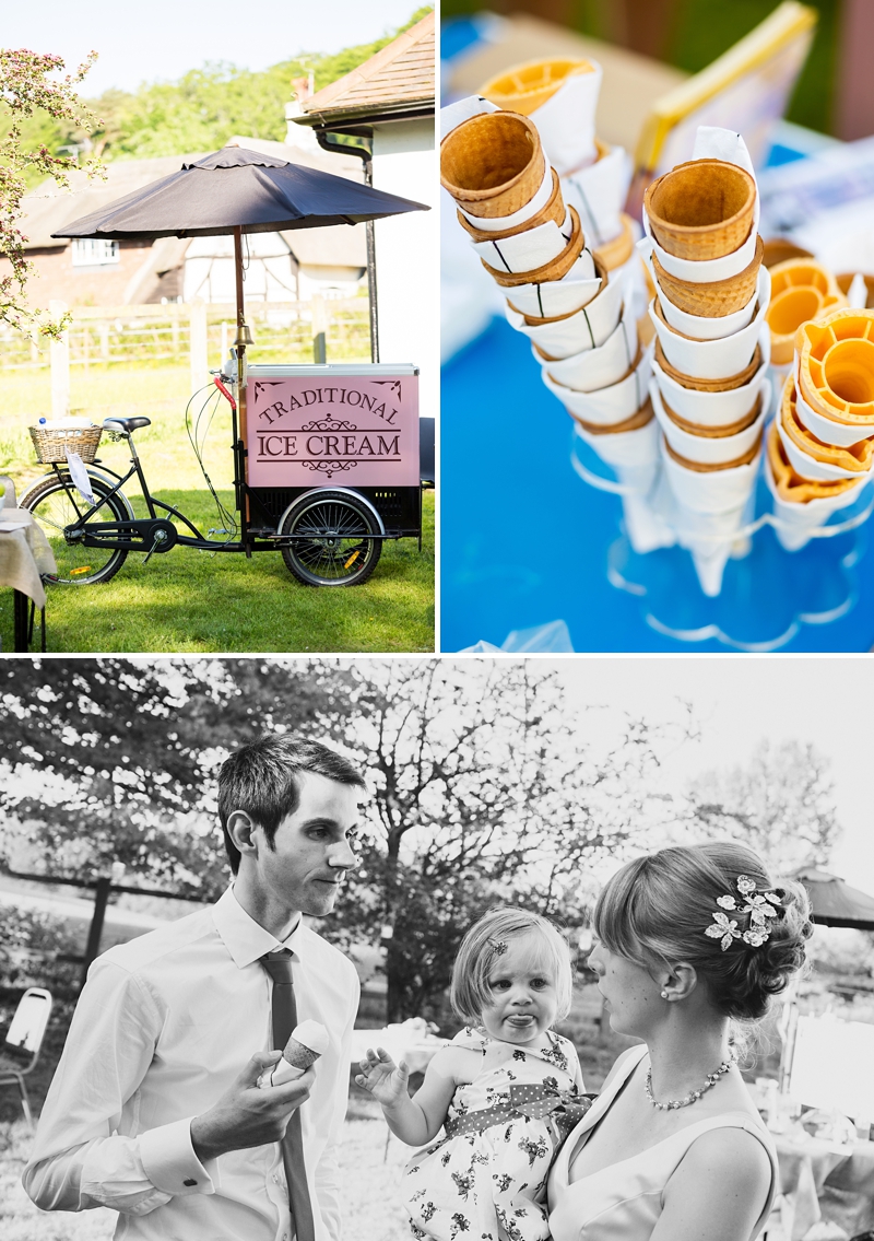 Ice Cream Wedding Bicycle