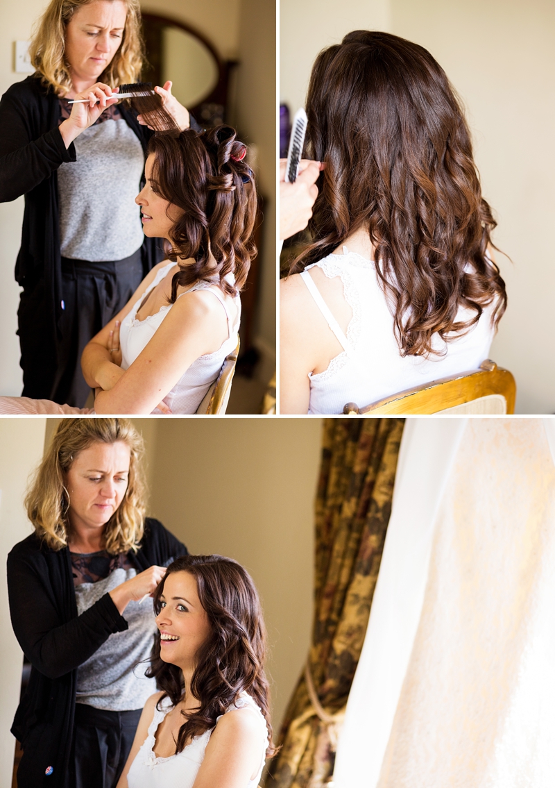 Bride Getting Ready