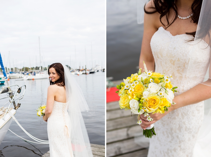 Yellow Bridal Bouquet