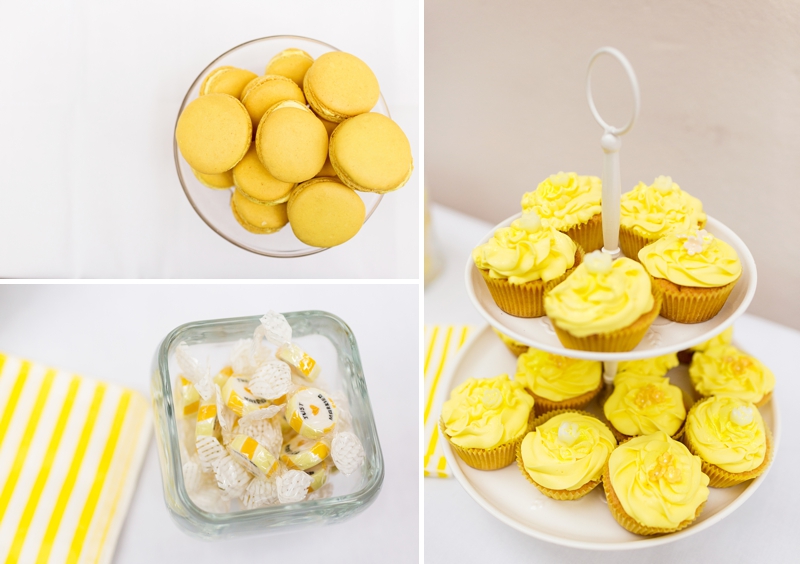 Yellow Dessert Table