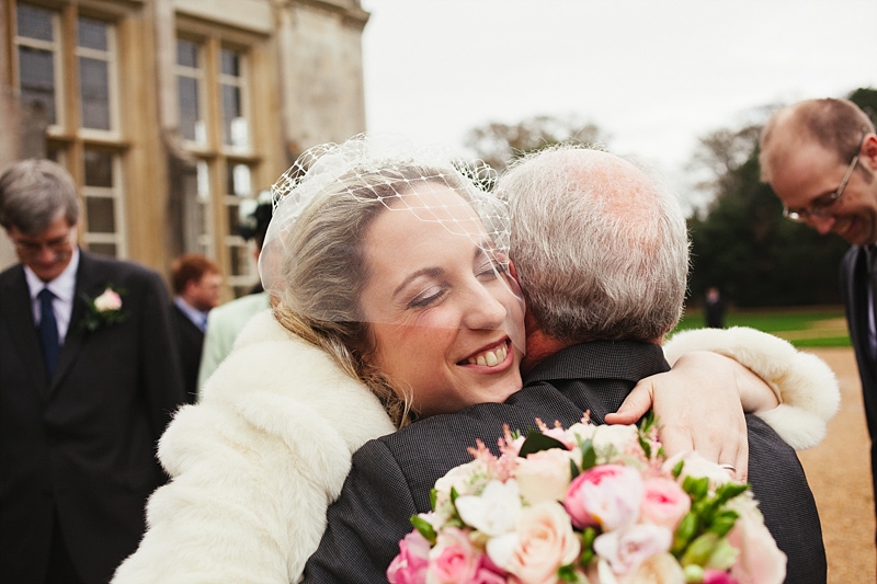 winter wedding photo