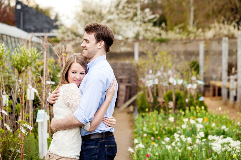 modern engagement photography