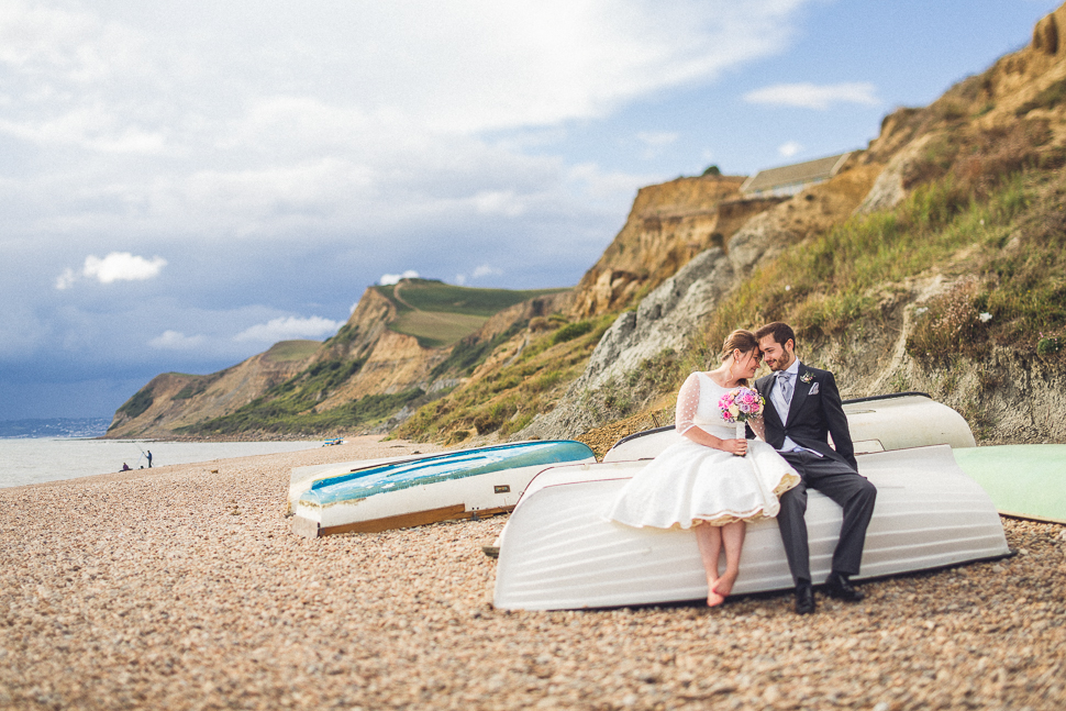 vintage beach wedding