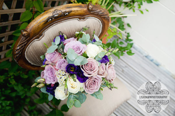 Vintage wedding bouquet