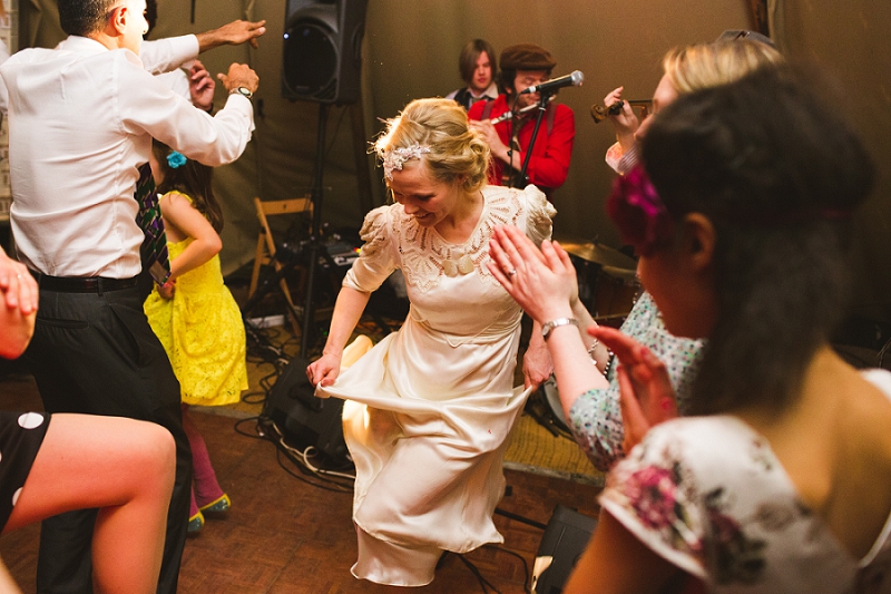 bride dancing