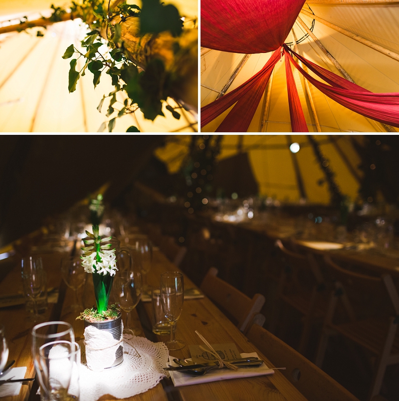 rustic tipi wedding