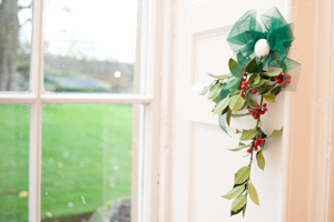 Holly decoration