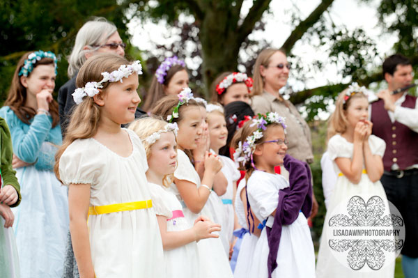 country Flower girls