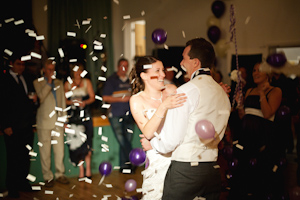 wedding dance confetti